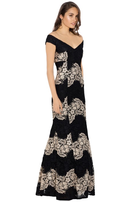  Savannah  Lace Gown by Montique for Rent  GlamCorner